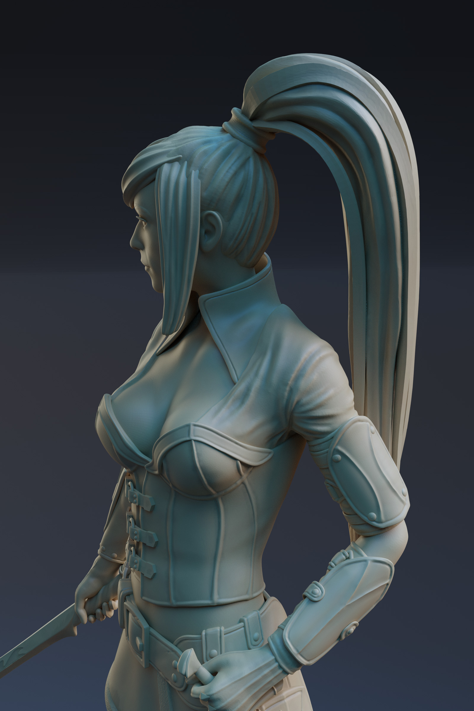 Altea 3d printable figurine Altea 3d printable figurine