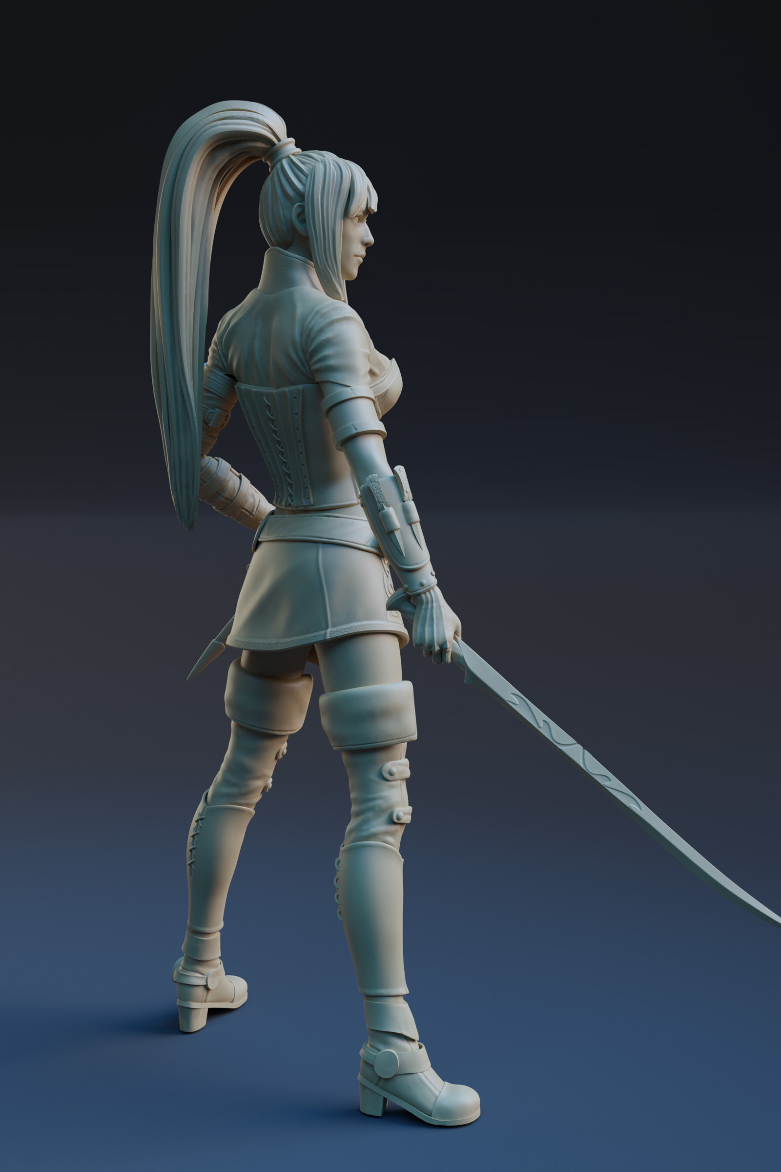 Altea 3d printable figurine Altea 3d printable figurine