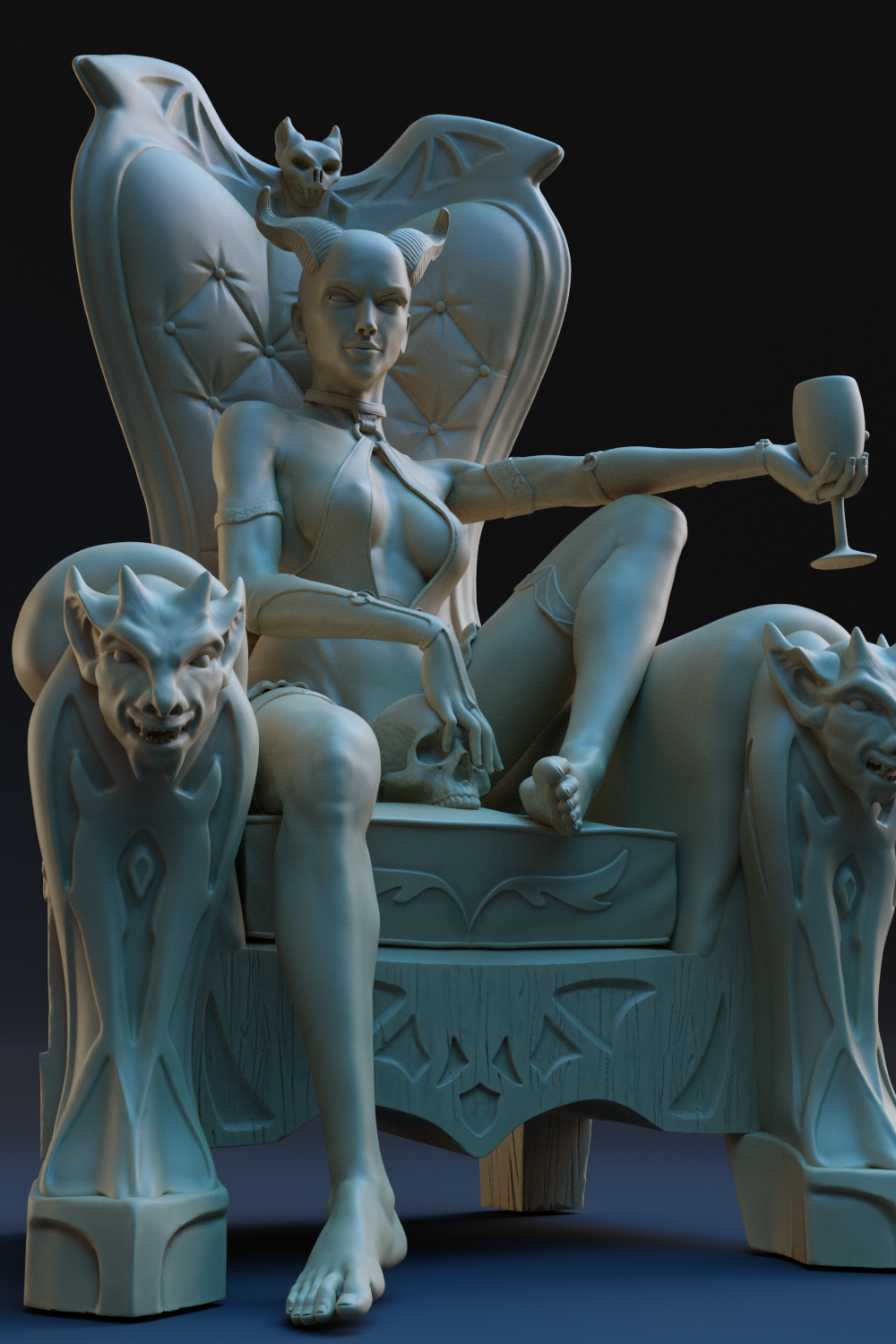 mary_blood_2 Mary blood 3d printable figurine