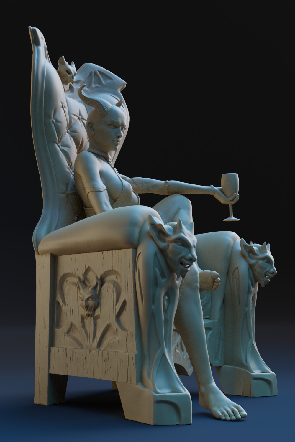 mary_blood_7 Mary blood 3d printable figurine