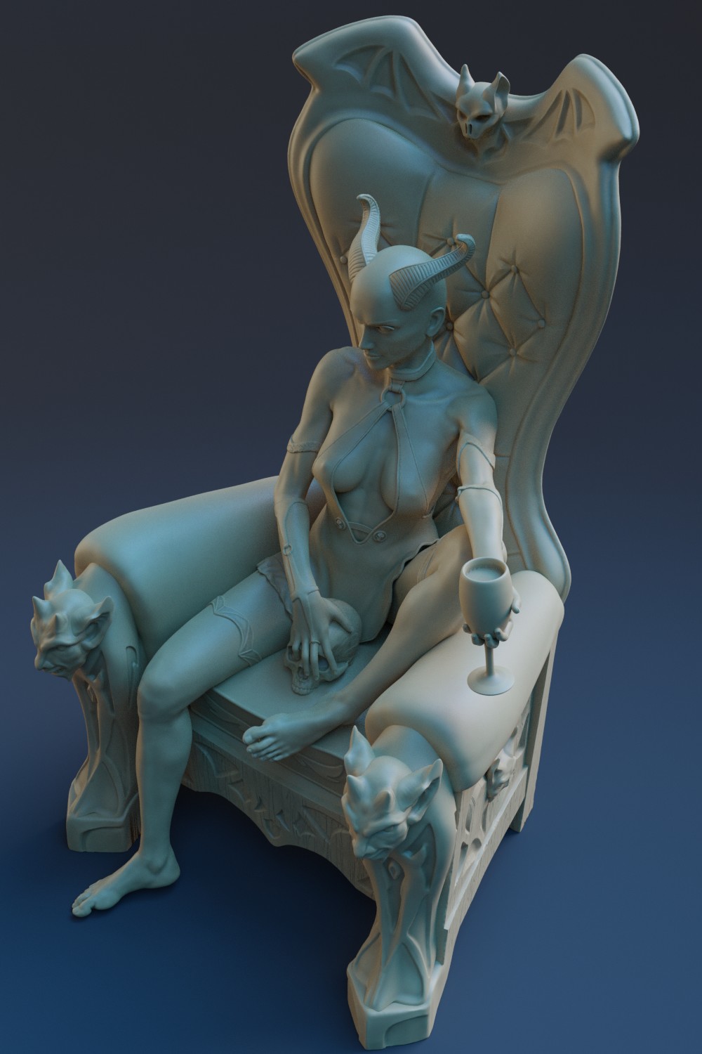 mary_blood_8 Mary blood 3d printable figurine
