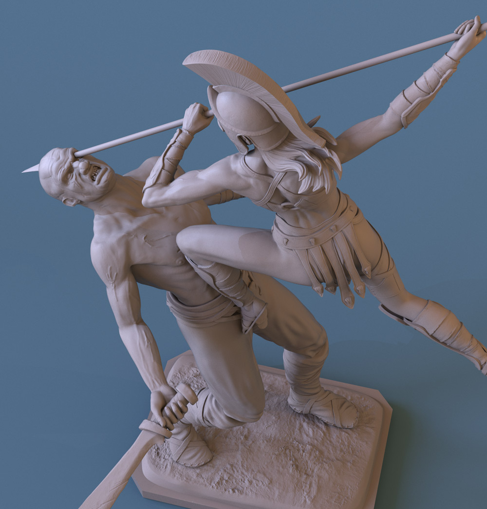 Diorama_3d_printable_2 Diorama 200 3d printable figurine