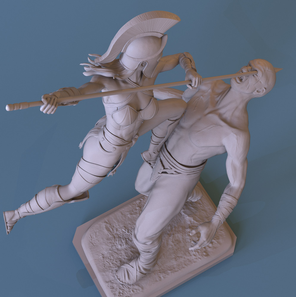 Diorama_3d_printable_3 Diorama 200 3d printable figurine