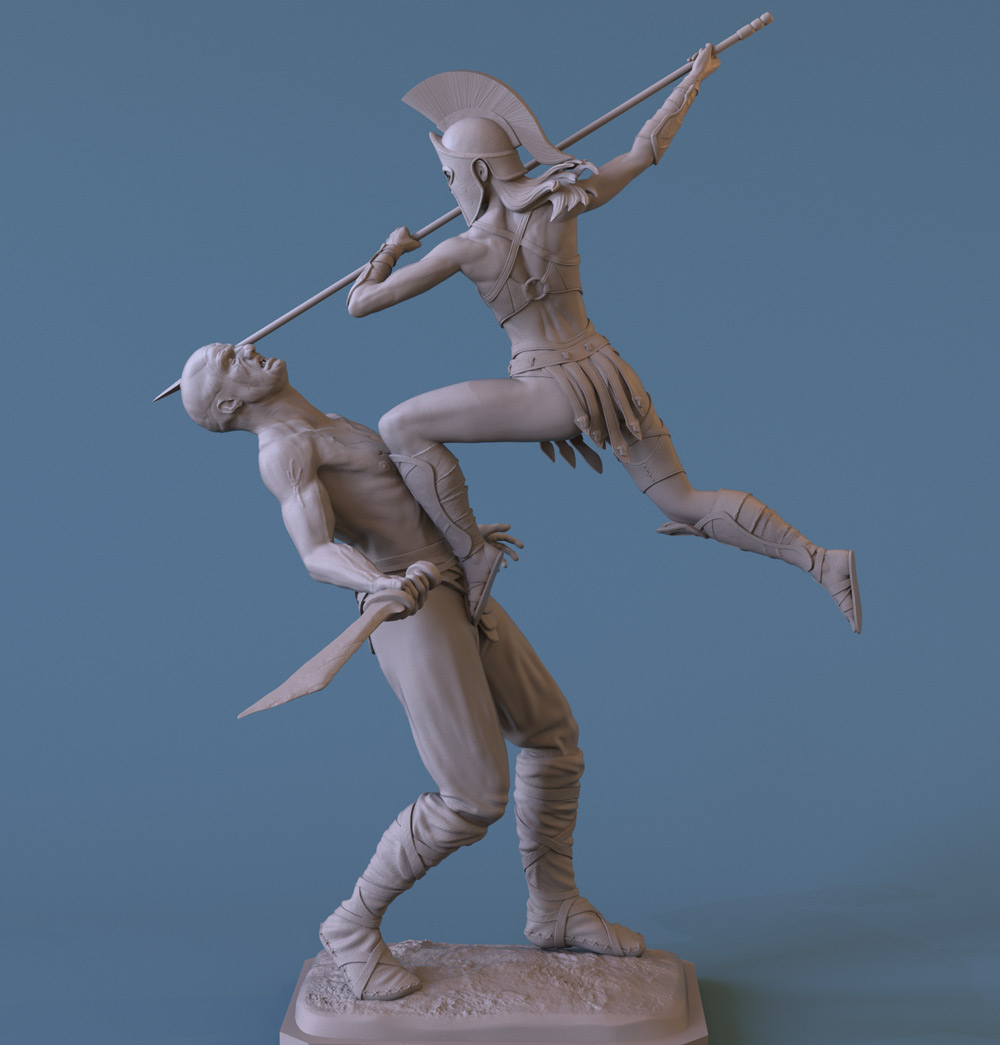 Diorama_3d_printable_6 Diorama 200 3d printable figurine