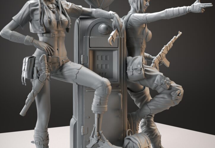 Red hair twin Final images